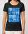 Köln Kollage blau / blau  - Damen Premium Organic Shirt