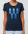 Kranhäuser blau / blau  - Damen Premium Organic Shirt