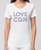 Love CGN Streifen Color  - Damen Premium Organic Shirt