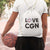 Love CGN Gymsac Weiß  - Baumwoll Gymsac