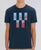 Kranhäuser blau / rot  - Herren Shirt