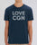 Love CGN Streifen white  - Herren Shirt