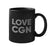 Love CGN Streifen weiß  - Tasse