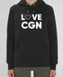 Love CGN White  - Unisex Organic Hoodie