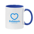 Liebe dein Veedel Zollstock  - Zweifarbige Tasse